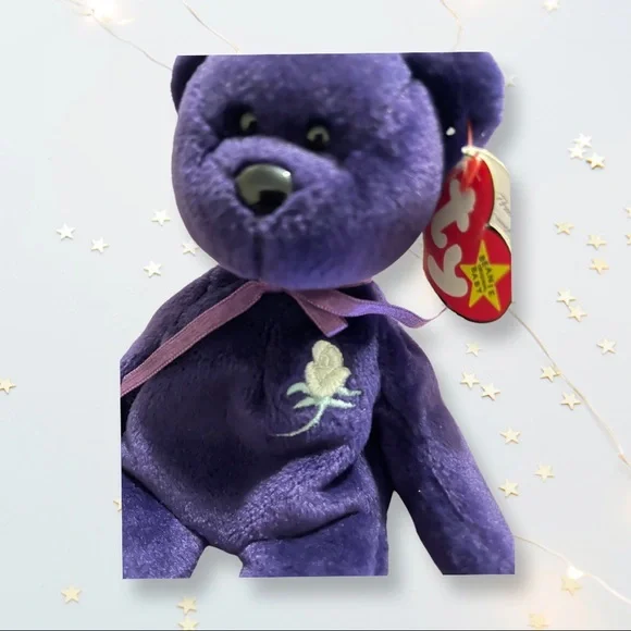 TY Beanie Baby Princess Diana Rare 1997 w/ ERRORS TY Beanie Babies🧸💜 in Purple - Picture 3 of 11